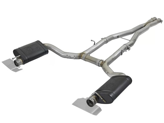 AFE POWER Mach Force-Xp Stainless Catback Exhaust System Dodge Challenger 15-16 V8-5.7L