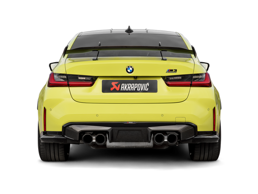 Akrapovic Slip-On Line Titanium w/ Carbon Tips BMW M3 G80 | M4 G82 2021+