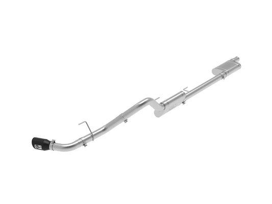 AFE POWER Apollo GT 3" Stainless Catback Exhaust System w/ Black Tip Jeep Gladiator 2020-2021