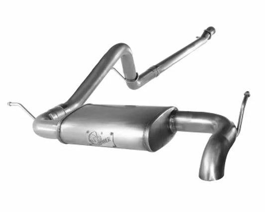 AFE POWER MACH Force XP 2.5in Catback SS-409 Exhaust Systems Jeep Wrangler 2 Dr V6-3.6L 12-14