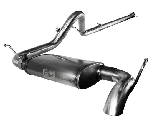 AFE POWER MACH Force XP 2.5in Catback SS-409 Exhaust Systems Jeep Wrangler JK V6 3.8L 4 Dr HT 07-11