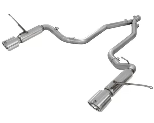 AFE POWER Mach Force XP 2.5inch DPF-Back Stainless Exhaust w|o Resonators Jeep Grand Cherokee V6 3.0T DSL 14+