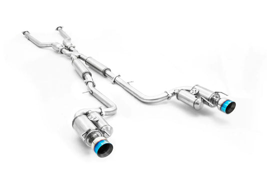 ARK GRIP Stainless Catback Exhaust with Burnt Tip Lexus IS350 250 2014