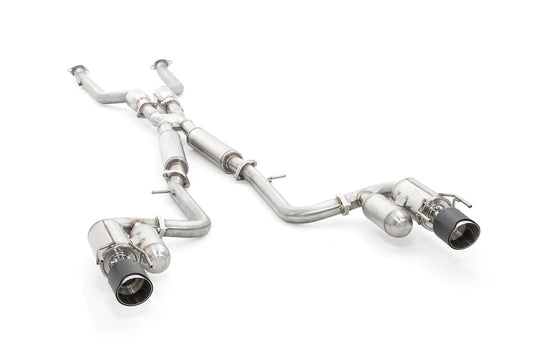 ARK GRIP Stainless Catback Exhaust with Carbon Fiber Single Slip On Lexus IS 250 | 350 AWD 2021+
