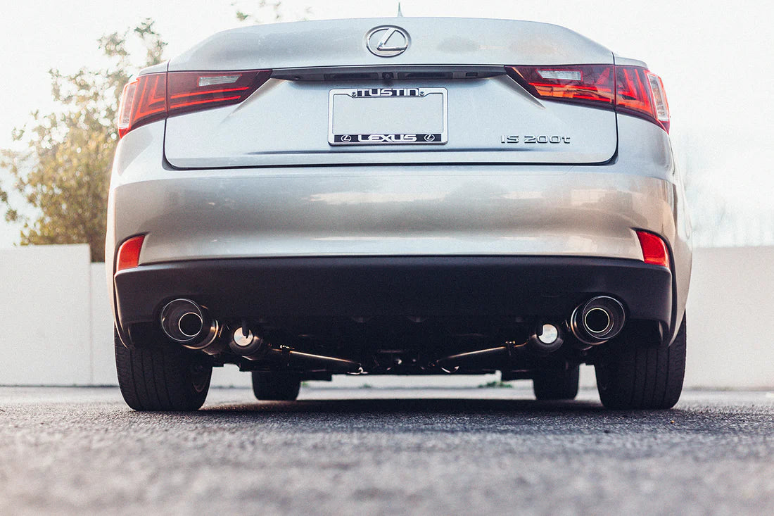 ARK GRIP Stainless Catback Exhaust with Polished Tip Lexus IS200T | IS300 RWD 2017-2019