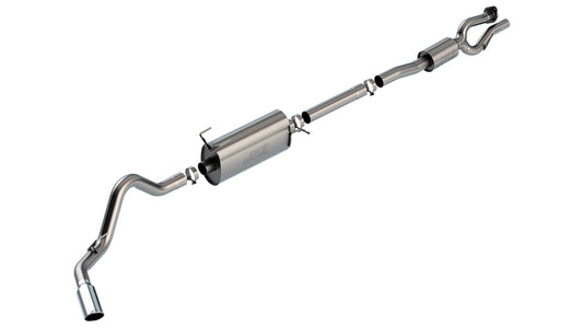 Borla S-Type Catback Exhaust Silver Tip Ford F-250 | F-350 Super Duty 7.3L V8 AT 2WD / 4WD / 4DR 2020-2022