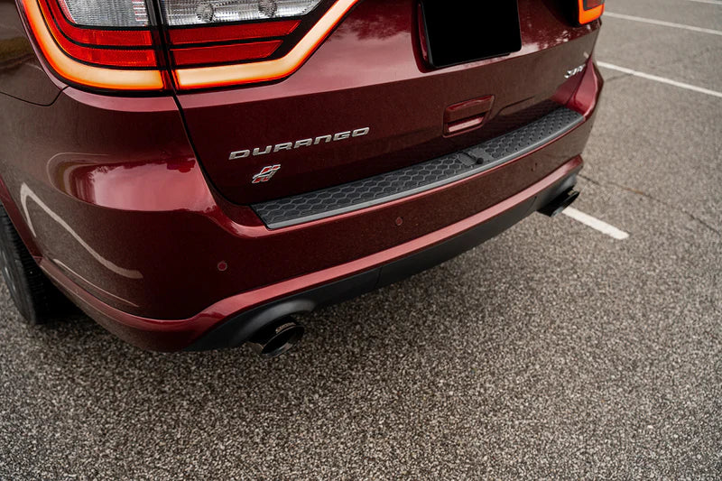 Corsa Catback 2.75 Inch Dual Rear Exit Xtreme 4.5 Inch Black PVD Tips Dodge Durango SRT 392 2018+