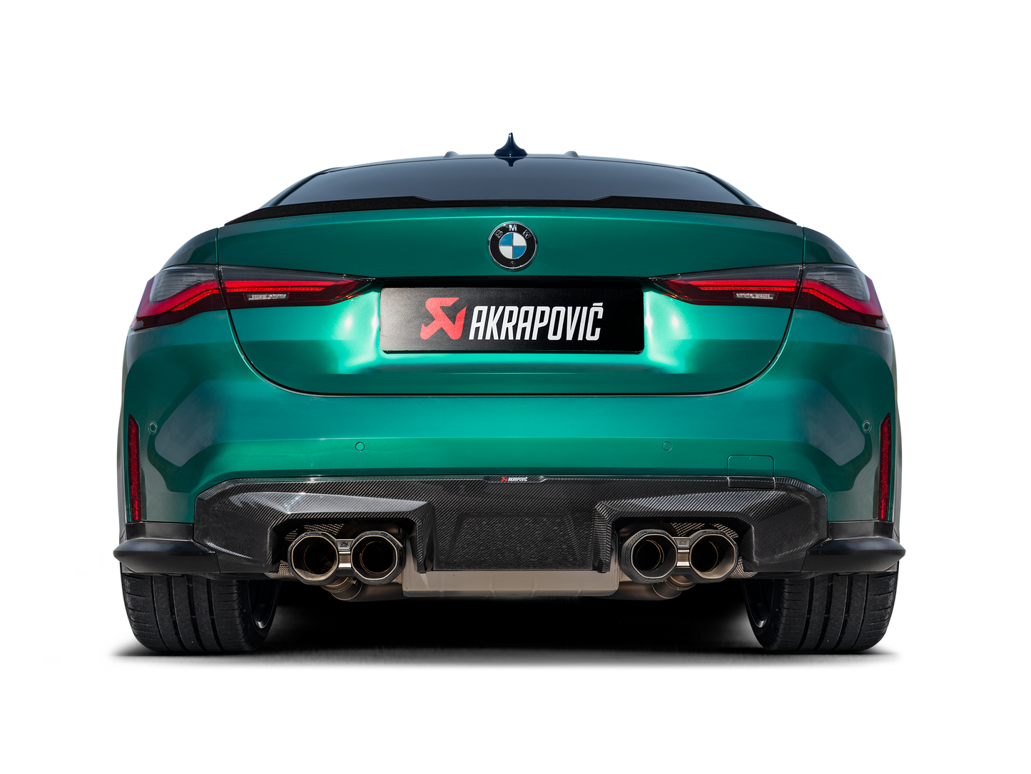 Akrapovic Slip-On Line Titanium w/ Octagonal Carbon Tips BMW M3 G80 | M4 G82 2021+