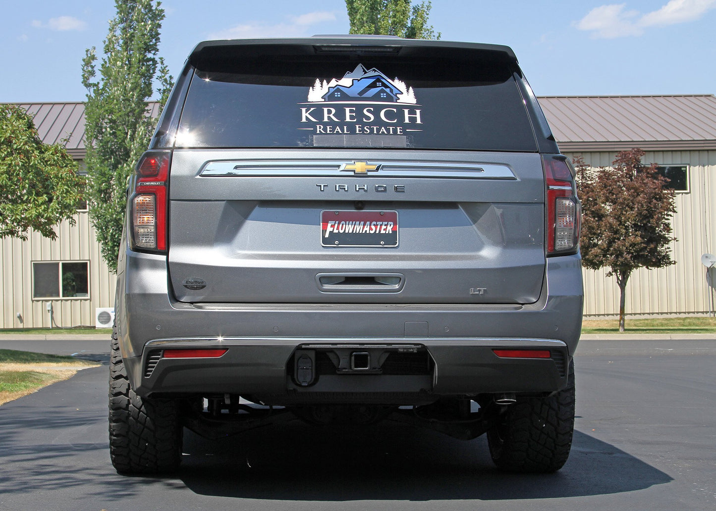 Flowmaster Force II Single Exit Cat-Back 3.0 inch Stainless Steel Exhaust System GM Tahoe | Yukon 5.3L 2021-2023