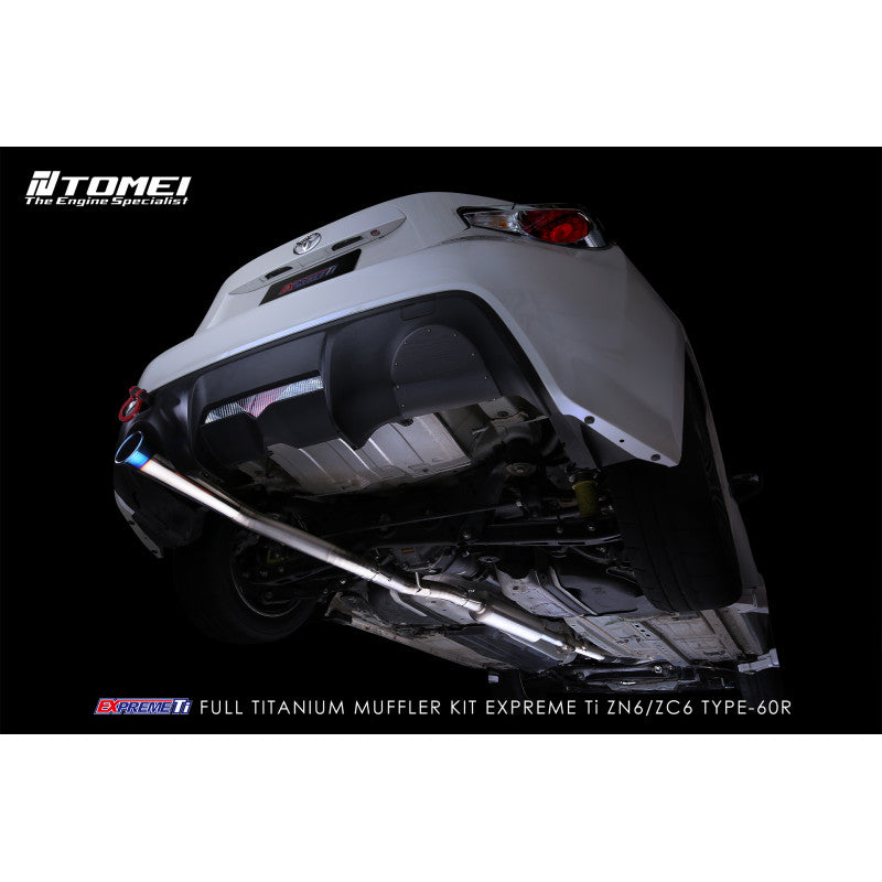 Tomei Expreme Ti Titanium Catback Exhaust System Toyota GT-86 2013-2016