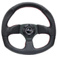 NRG Innovations Flat Bottom Steering Wheel Leather