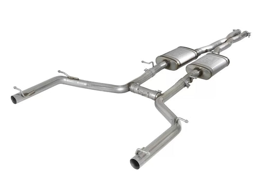 AFE POWER Mach Force-Xp 2-1/2" Stainless Catback Exhaust System Dodge Challenger SXT/GT 15-19 V6-3.6L