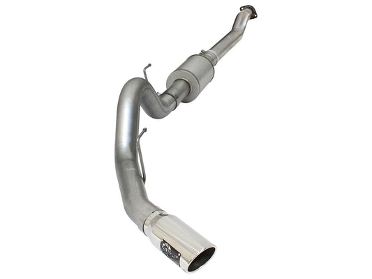AFE POWER ATLAS 4 inch Catback Aluminized Steel Exhaust System with Polished Tip Ford F-150 EcoBoost 2015-2022