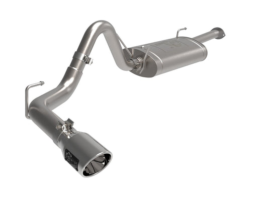 AFE POWER Apollo GT Series 2.5" to 3" 409 Stainless Catback Exhaust System w/ Polished Tip Toyota Tacoma 2016-2022