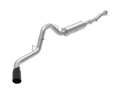AFE POWER Apollo GT Series 4 IN 409 Stainless Steel Catback Exhaust System with Black Tip