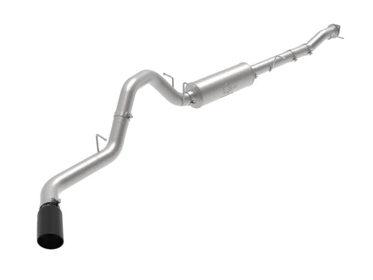 AFE POWER Apollo GT Series 4 IN 409 Stainless Steel Catback Exhaust System with Black Tip