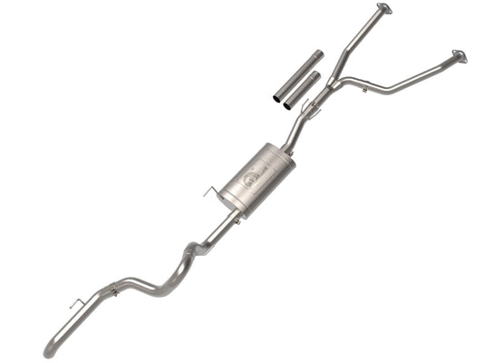 AFE POWER Apollo GT Series Hi-Tuck 2-1/2" to 3" 409 Stainless Steel Cat-Back Exhaust System Toyota Tundra V6 3.5L 2022