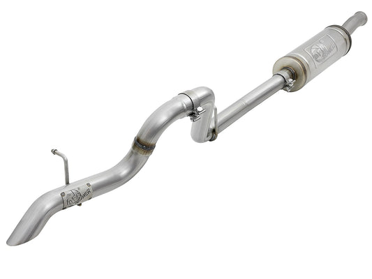 AFE POWER Mach Force-Xp 2-1/2" 409 Stainless Steel Catback Hi-Tuck Exhaust (No Tip) System Jeep Wrangler (JL) 2018-2020