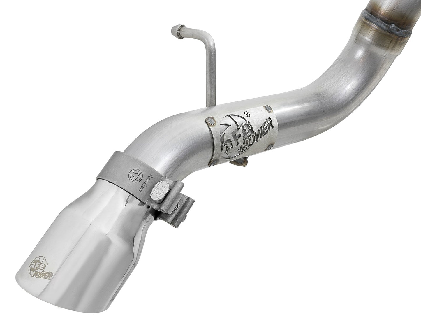 AFE POWER Mach Force-Xp 2-1/2" 409 Stainless Steel Catback Hi-Tuck Exhaust (Polished Tip) System Jeep Wrangler (JL) 2018-2020