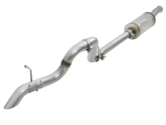 AFE POWER Mach Force-Xp 2-1/2" Stainless Axle-Back Hi-Tuck Exhaust w/o Tip Jeep Wrangler (JL) 18-20 V6-3.6L
