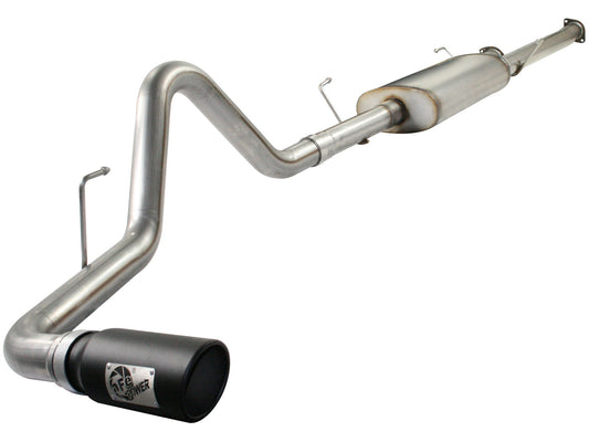 AFE POWER MACH Force XP 3in Catback SS-409 Exhaust System with Black Tip Toyota Tundra V8 5.7L 10-18