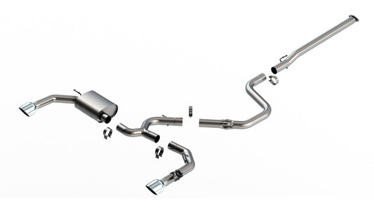 Borla ATAK Exhaust Systems w/ Chrome Tips Hyundai Elantra N 2.0L 4 CYL. Turbo 2022-2023