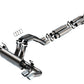 Borla S-Type Stainless Steel Catback Exhaust Stainless System Jeep Wrangler Rubicon 392 6.4L V8 AT 4WD 4DR 2021-2022