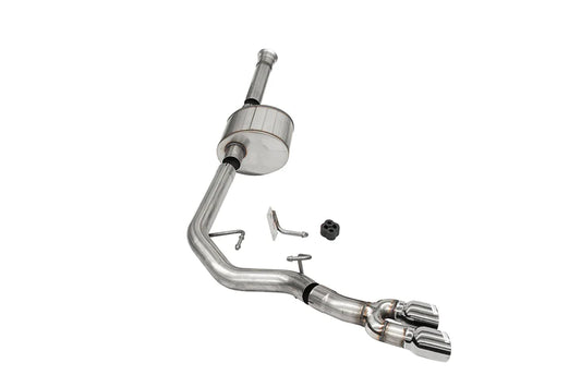 Corsa 3.0" Sport Front of Tire Catback Exhaust w/ Polished Tips Ford F-150 Supercab 145.4 Wheelbase 2021-2022