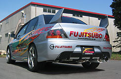 Fujitsubo Legalis R Exhaust System Mitsubishi Evolution IX 06-07