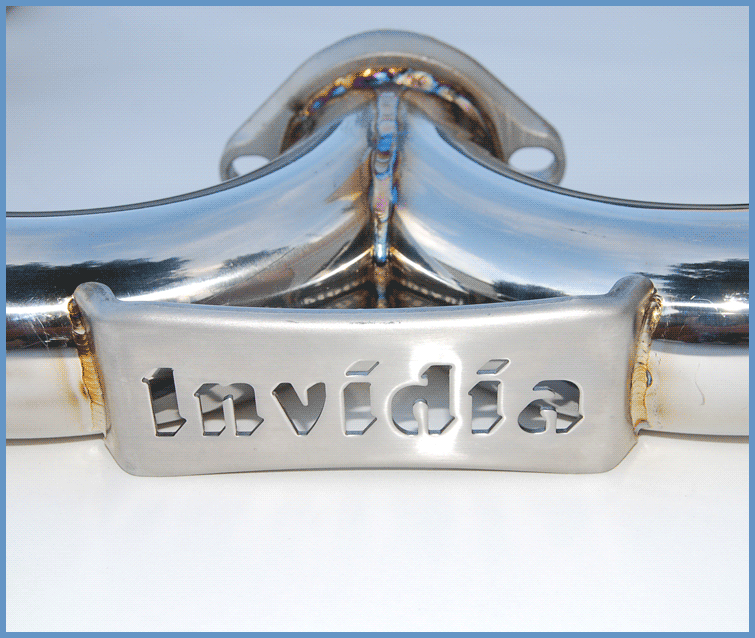 Invidia Q300 Catback Exhaust Single Layer Titanium Tips Honda S2000 2000-2009