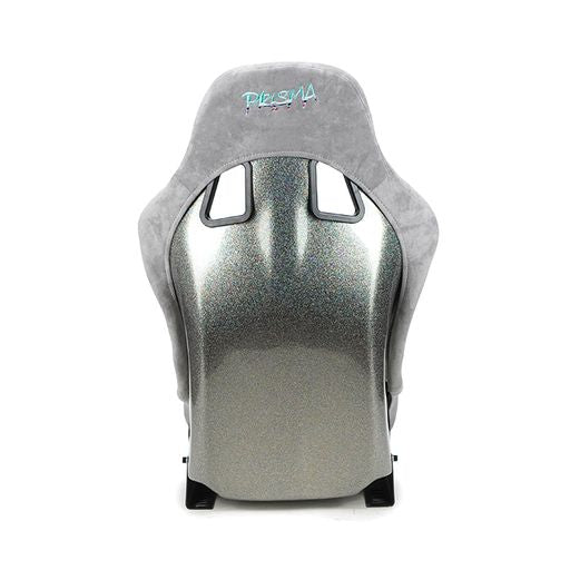 NRG Innovations FRP Bucket Seat ULTRA Edition with Grey peralized back