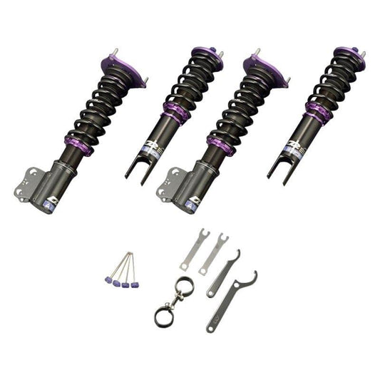 D2 Racing RS Series Coilovers (D-HN-25-4-RS) for Honda Civic, Hatchback 2017-2020