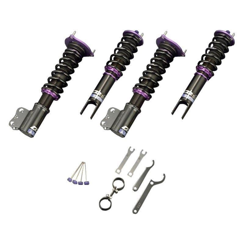 D2 Racing RS Series Coilovers (D-HN-25-5-M-RS) for Honda Accord W/ Bypass Module 2018-2020