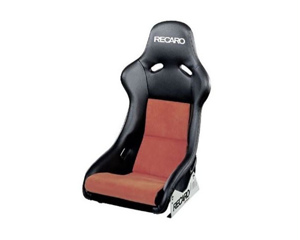 Recaro Ambla Leather / Red Suede Pole Position ABE Street Use Seat