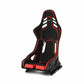 Recaro Carbon Fiber Dynamic Podium Seat Alcantara Black | Leather Red Right Hand Large