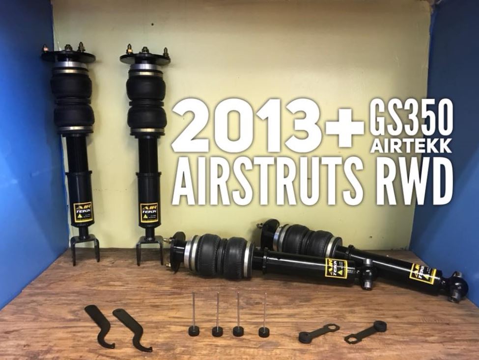 2013+ LEXUS GS350 RWD AIRTEKK AIRSTRUTS