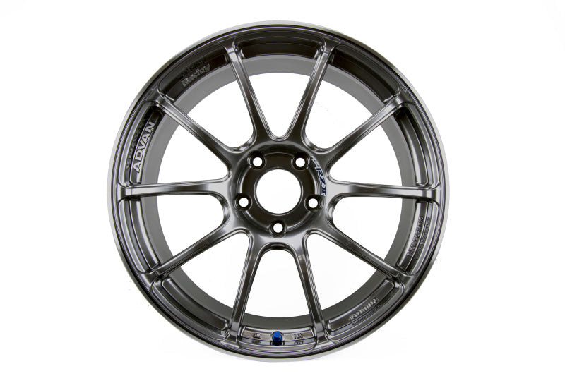 Advan RZII 19x8.5 +38 5-114.3 Racing Hyper Black Wheel