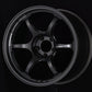 Advan RG-D2 18x9.5 +40 5-100 Semi Gloss Black Wheel