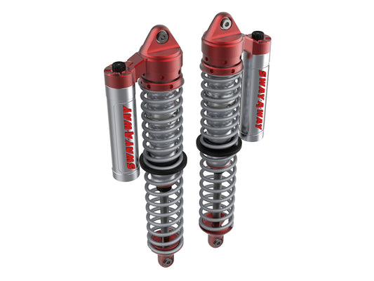 aFe 14-16 Polaris RZR 925/1000cc Sway-A-Way 2.5 Front Coilover Kit w/ PB Reservoirs and Comp Adj