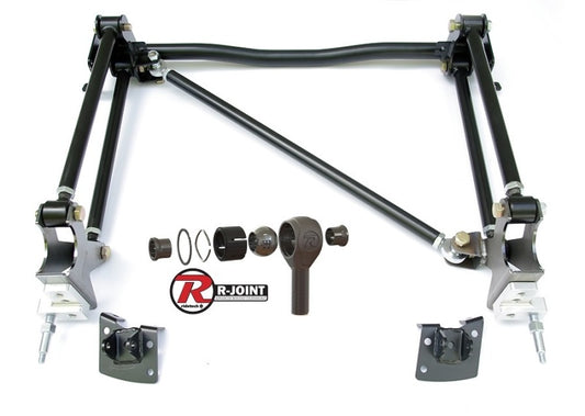Ridetech 55-57 Chevy (One Piece Frame) Bolt-On 4-Link Double Adjustable