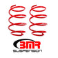 BMR 16-17 6th Gen Camaro V8 Front Performance Version Lowering Springs - Red