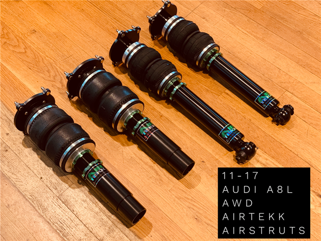 11-17 Audi A8L AWD Airtekk Airstruts