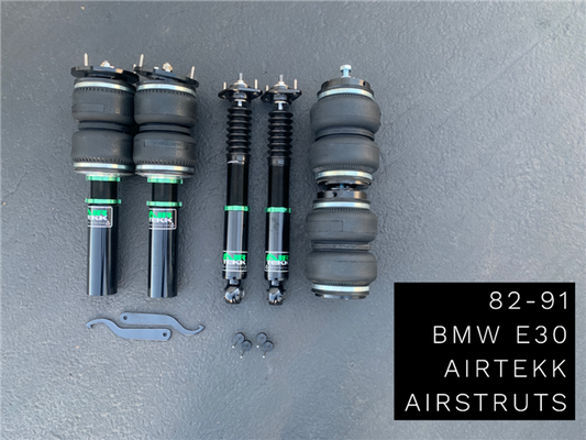 82-91 BMW E30 3 Series Airtekk Airstruts