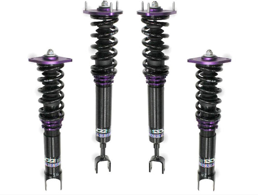 03-07 INFINITI G35 RWD TRUE REAR D2 RACING COILOVERS - RS SERIES