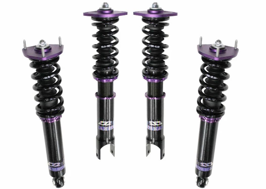 09-UP NISSAN 370Z (TRUE REAR) D2 RACING COILOVERS - RS SERIES