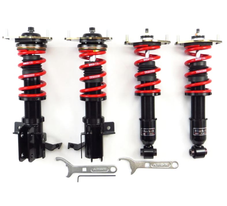 12-UP SCION FRS RS-R COILOVERS- BLACK-I