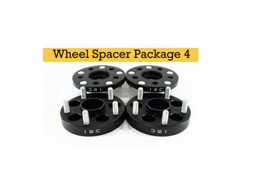 ISC WHEEL SPACERS HUB CENTRIC 5X100 (SET OF 4) 25MM