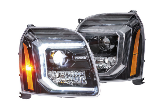 Morimoto Led Headlights GMC Yukon (07-14): XB Hybrid Led Headlights (Pair / ASM)