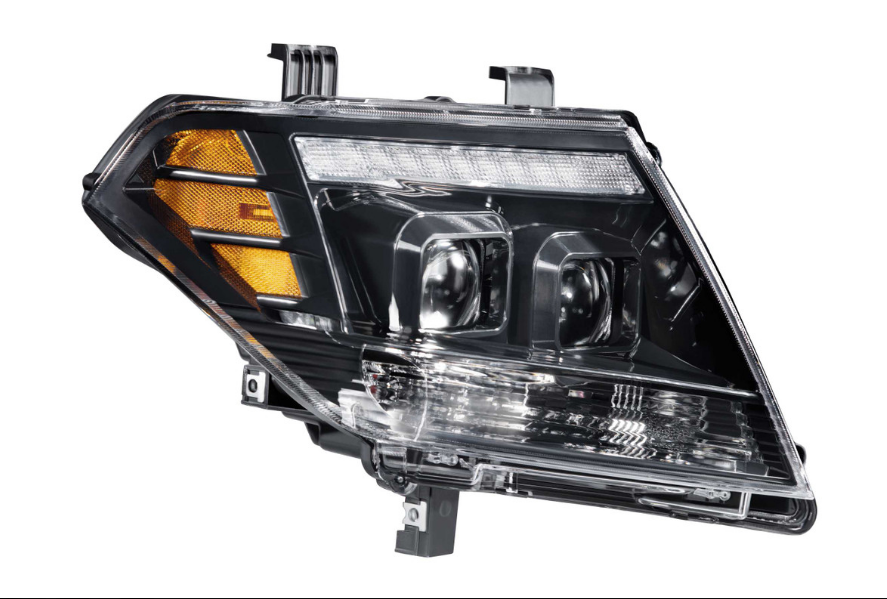 Morimoto Led Headlights Nissan Frontier (09-20): XB Hybrid Led Headlights (Pair / ASM)