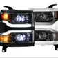 Morimoto LED Headlights CHEVROLET SILVERADO 1500 (14-15)(Pair / ASM)